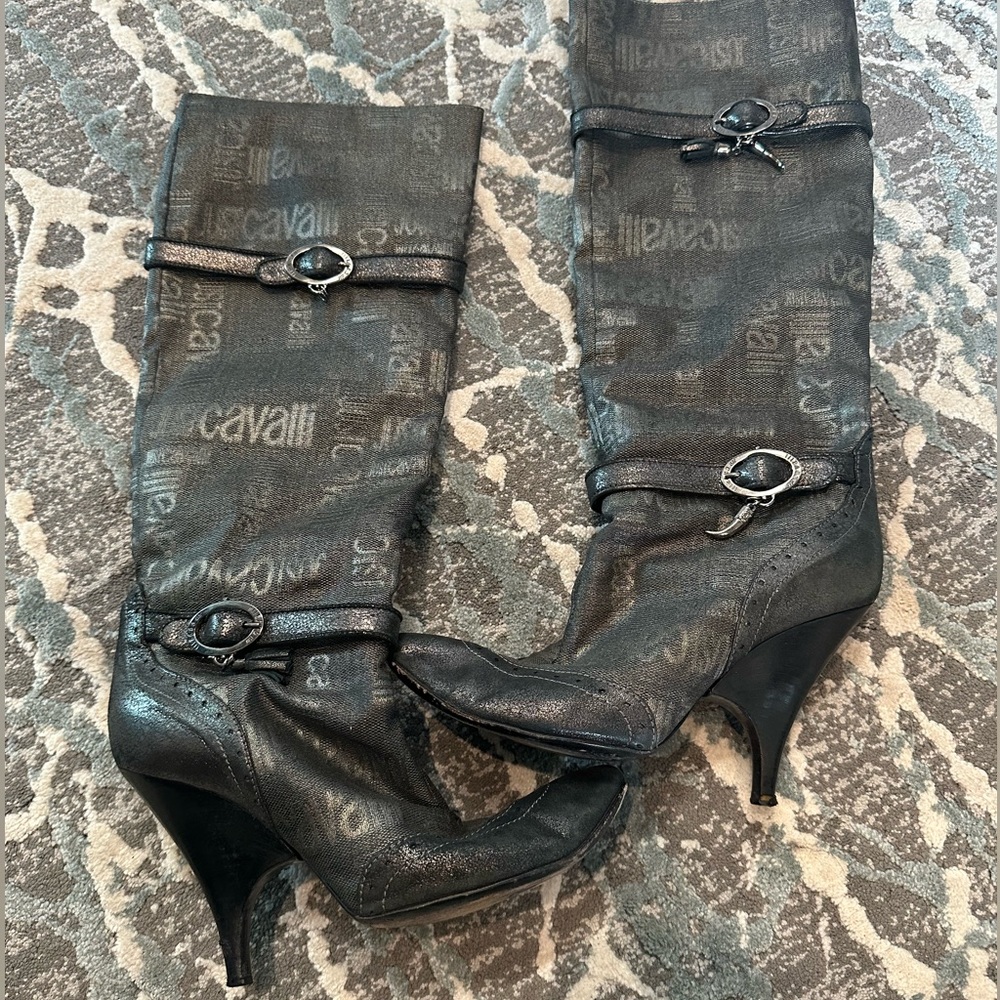 Roberto Cavalli Over the Knee Boots